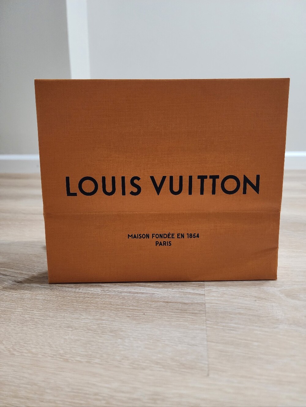 LOUIS VUITTON 10” x 8” X 6” Authentic Paper Gift/Shopping Bag Small Tote